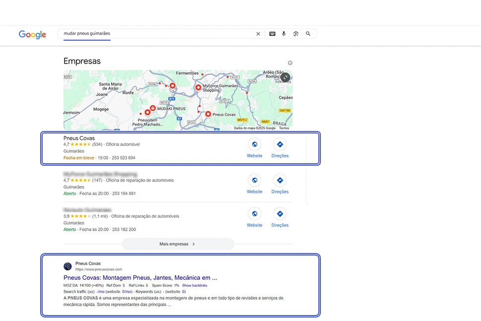 Agência SEO Gabriel Otimização Local Pack Google