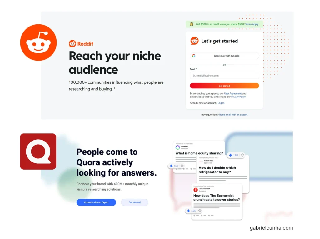 SEO Multicanal Reddit Quora