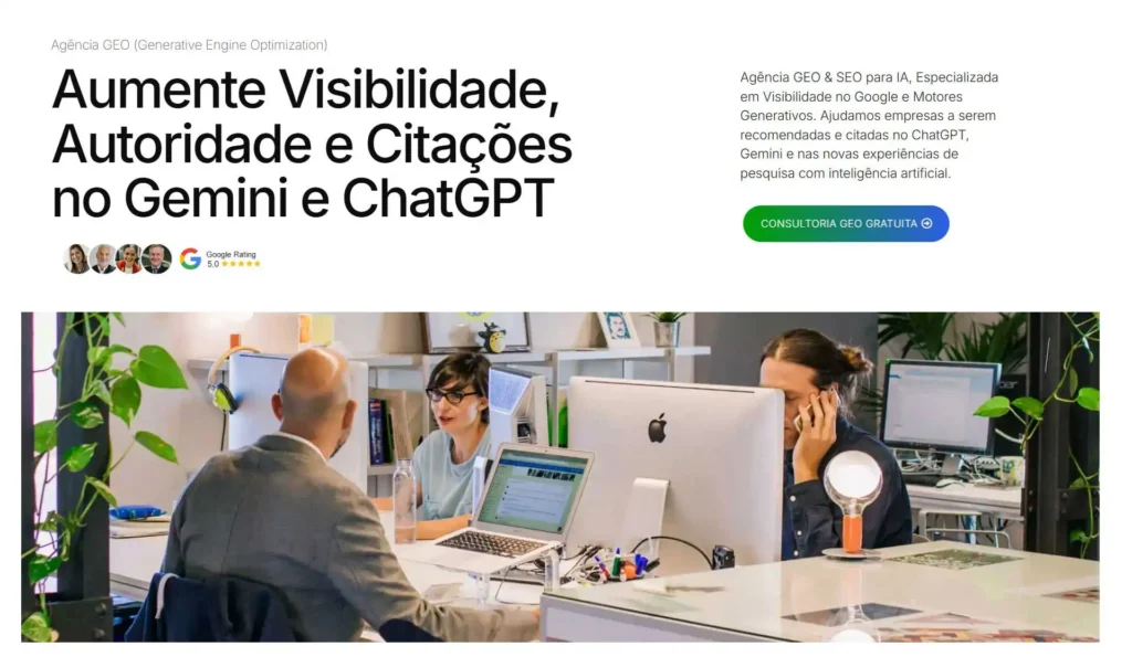 Agencia GEO & SEO AI & Estratégias GEO