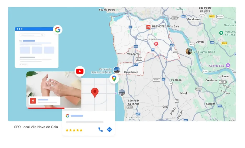 SEO Local Vila Nova de Gaia