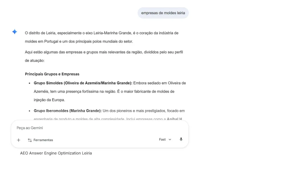 AEO Optimization Leiria